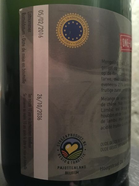File:February 5 2016 Drie Fonteinen Golden Blend 750ml.jpg