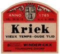 Kriek Vieux Temps (Old Times) label. Source: private collection