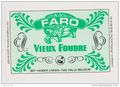 Vieux Foudre Faro label. Source: delcampe.net