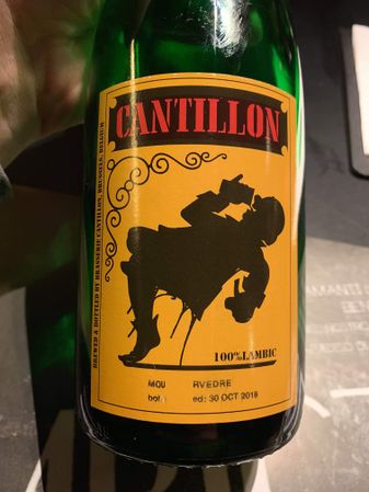 Classic yellow label