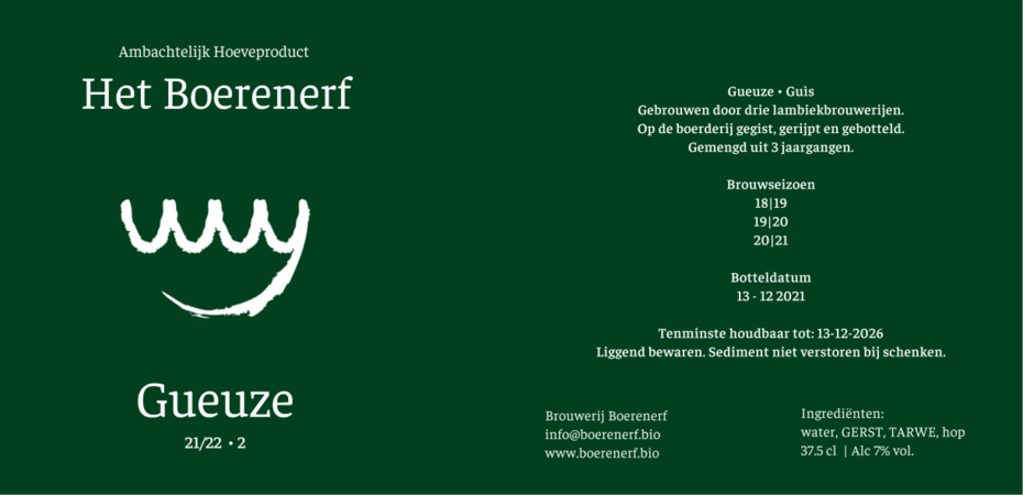 Gueuze 37,5cl