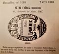 1903 label trademark.