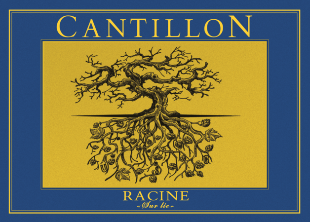 Cantillon Racine sur Lie label