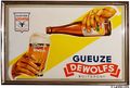 Gueuze Dewolfs sign, dates from 1958-1961. Photo: Gaëtan Claes