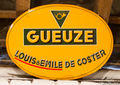 De Coster enamel sign, 1950's.