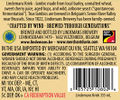 Lindemans Kriek 2016 U.S. label approval, rear
