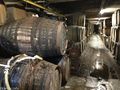 Port barrels being filled March 2016, photo courtesy of Don Lowman