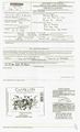 U.S. label approval application, 2001