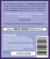 750 mL US label