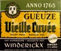Gueuze Vielle Cuvée label. Source: hierstroomthetbier.be