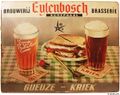 Cardboard sign, 1958 or later.