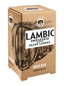 Oud Beersel Lambiek infused with Olive Leaves