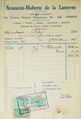 1923 invoice.