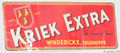 Winderickx Kriek Extra enamel sign. Photo: Bill