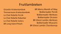 2016 fruit lambic menu