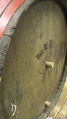 Old barrel with De Neve and Merlo markings. Photo: Bill