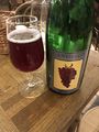 Aglianico lambic, pre-Drogone label.