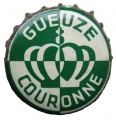 Gueuze Couronne bottle cap. Source: Sous Les Capsules Les Bulles