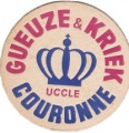 Gueuze & Kriek Couronne coaster. Source: Ebay