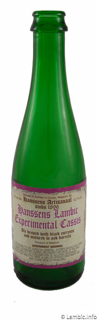 Hanssens Experimental Cassis