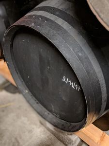 Amontillado barrel chosen for bottling, April 2019