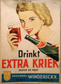 Extra Kriek advertising sign (Flemish). Collection: Adam Irwin