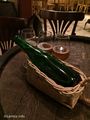 Unlabeled Cantillon Chouke tasted at the brewery 12/27/2016, twelve days after bottling.