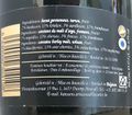 Back label.