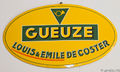 De Coster enamel sign, 1950's.