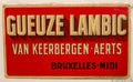 Enamel sign photo.