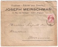 Brewer's correspondence, dated 1921. Source: Delcampe.net