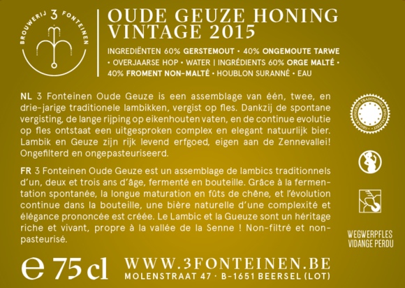 Rear label