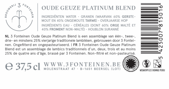 Rear label