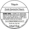 U.S. label, keg