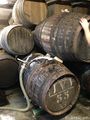 Port barrels being filled March 2016, photo courtesy of Don Lowman