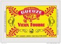 Vieux Foudre Gueuze label. Source: delcampe.net